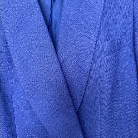 Vintage Jacket | Worthington Blue Double-Breasted Blazer | Size 10 - Picture 7 of 10